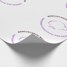 Papel de regalo del Día de la Madre sin custodia