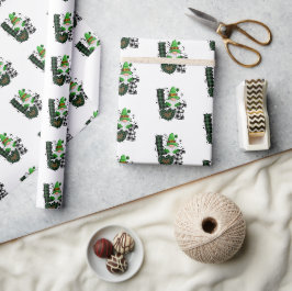 Papel de regalo del Día de San Patricio Lucky Sham
