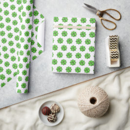 Papel de regalo del Día de San Patricio Lucky Sham