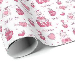 Papel de Regalo del Día de San Valentín – Gif de A