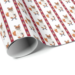 Papel de regalo del doctor Fox