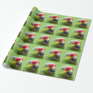 Papel de regalo del loro
