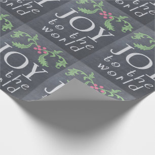 Papel de regalo del navidad de la mirada de la