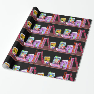 Papel de regalo del papel de embalaje del estante