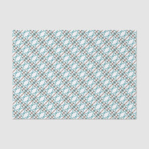 Papel de regalo del papel seda de la simetría del
