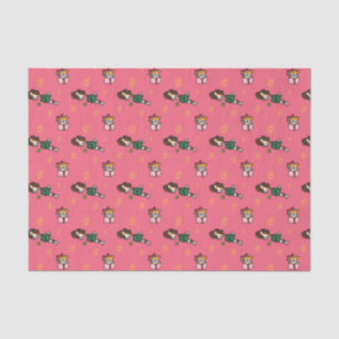 Papel de regalo del papel seda el   del navidad de