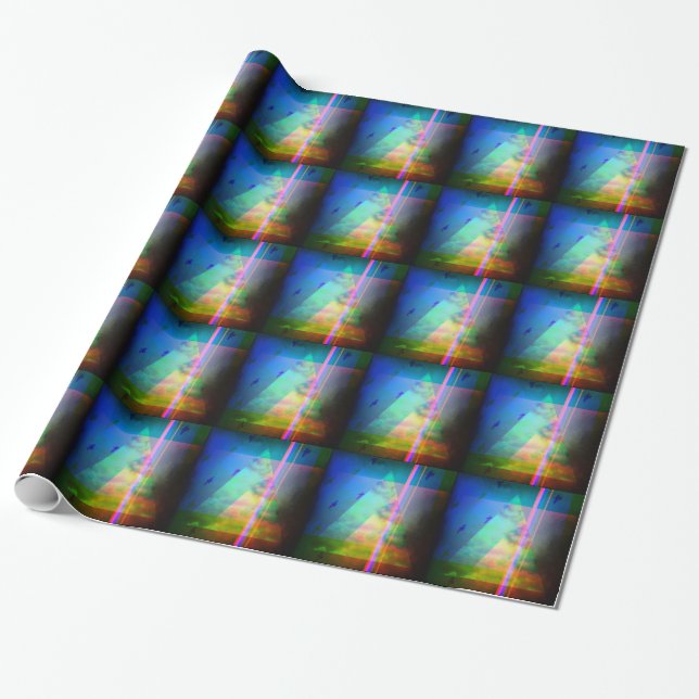 Papel de regalo del poder de la prisma (Desenrollado)
