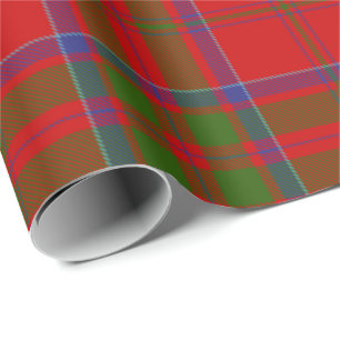 Papel de regalo del tartán del clan MacDonald de K