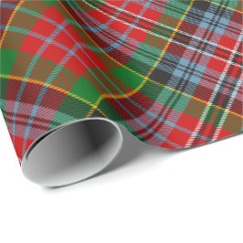 Papel de regalo del tartán del clan MacPherson