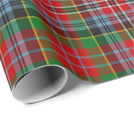 Papel de regalo del tartán del clan MacPherson