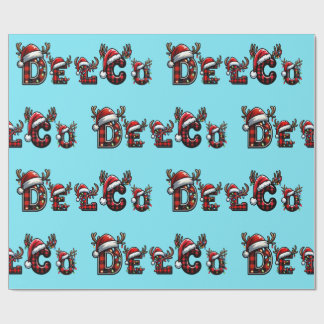 Papel De Regalo delco Christmas