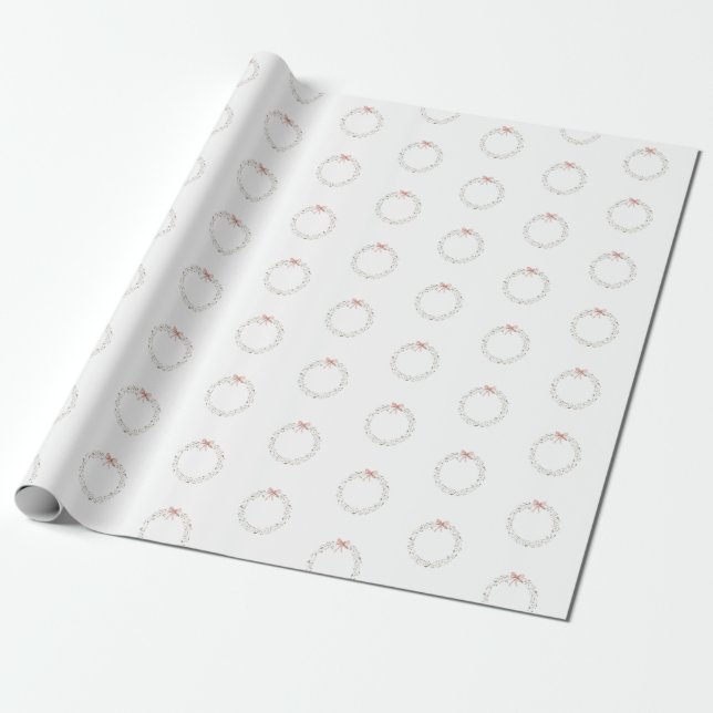 Papel De Regalo Delicado regalo de reverencia rosada de Bonito Sha (Desenrollado)