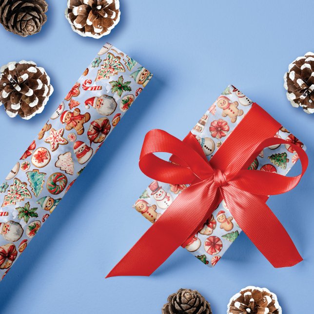Papel De Regalo Delicia festiva: Navidades Cookie Wonderland (Subido por el creador)