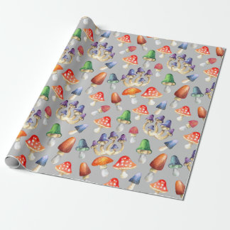 Papel De Regalo Deliciosos hongos