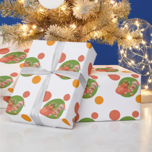 Papel De Regalo ¡Demasiada alegría navideña para cargar! Salami