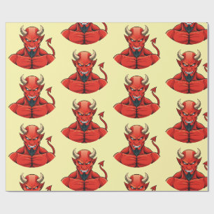 Papel De Regalo Demonio