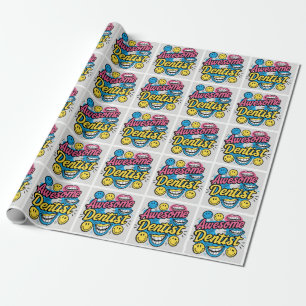 Papel De Regalo Dentista increíble gracias