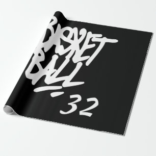 Papel De Regalo Deporte Atlético de Baloncesto Número 32