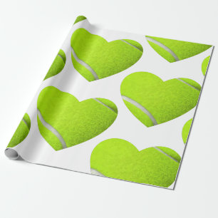 Papel De Regalo deporte de corazón de tenis de amor