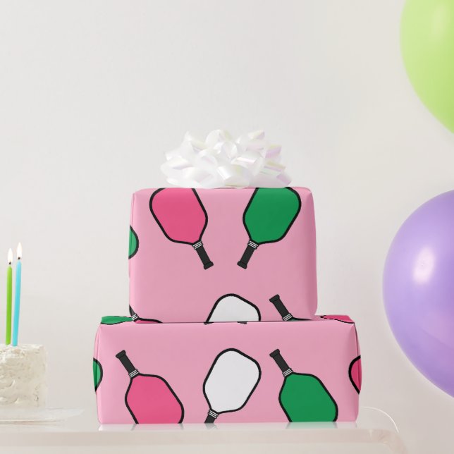 Papel De Regalo Deportes de Pickleball (Regalos de fiesta)