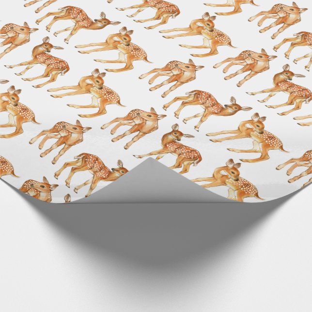 Papel De Regalo Depósito de bebé (Esquina)