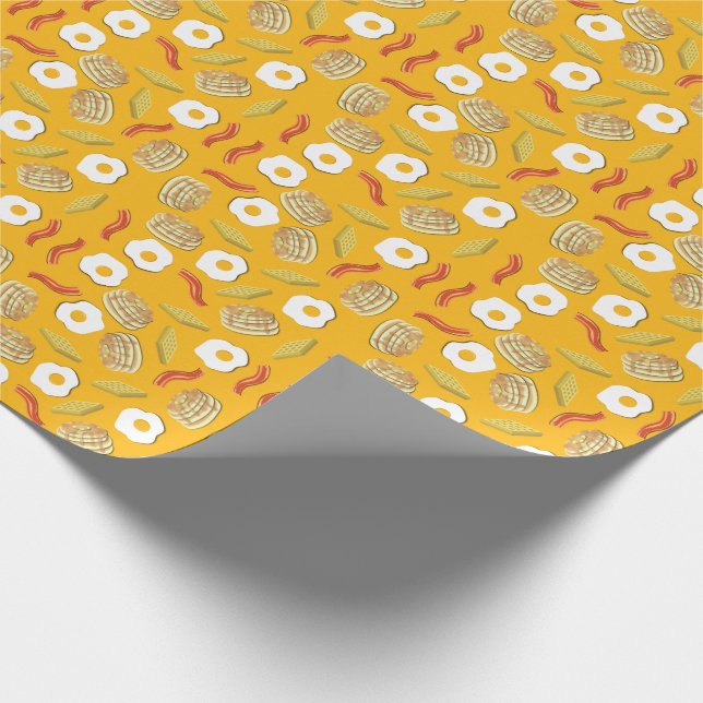 Papel De Regalo Desayuno Brunch Nacimientos para niños (Esquina)