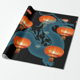 Papel De Regalo Deséenle a alguien una nueva T china feliz y exito