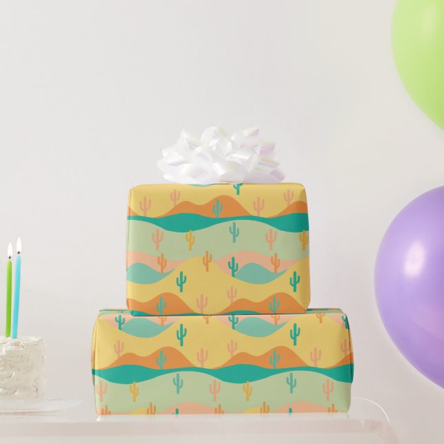 Papel De Regalo Desierto (Regalos de fiesta)