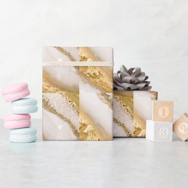 Papel De Regalo Design elegante e raffinato (Baby Shower)