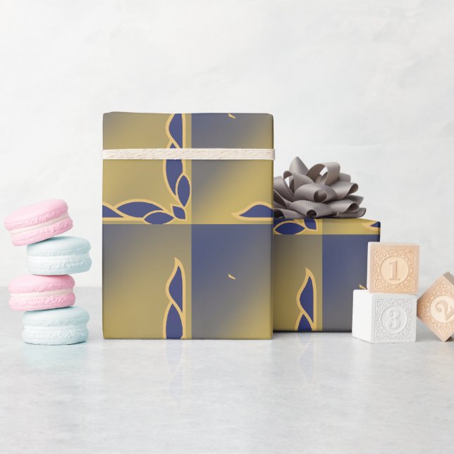 Papel De Regalo Design elegante e raffinato (Baby Shower)