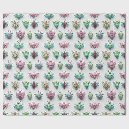 Papel De Regalo Design insectes bonbons pastel kawaii chic
