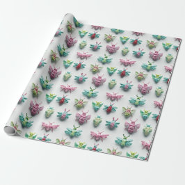 Papel De Regalo Design insectes bonbons pastel kawaii chic