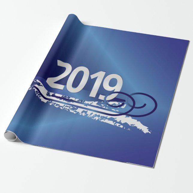 Papel De Regalo deslizamiento en 2019 (Desenrollado)