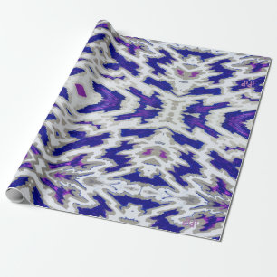 Papel De Regalo Deslumbramiento azul