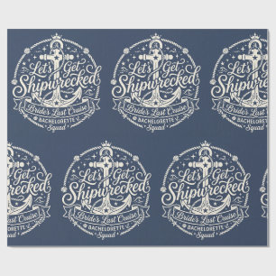 Papel De Regalo Despedida de Soltera del último crucero de la Novi