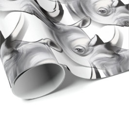 Papel De Regalo Desplome de Rhinos