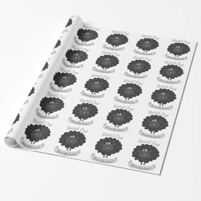 Papel De Regalo Destaqúese (Desenrollado)