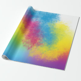 Papel De Regalo destello de color