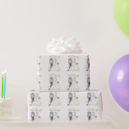 Papel De Regalo Detalles personalizados Novia y Novio ¡Felicidades