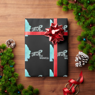 Papel De Regalo Detener la locura