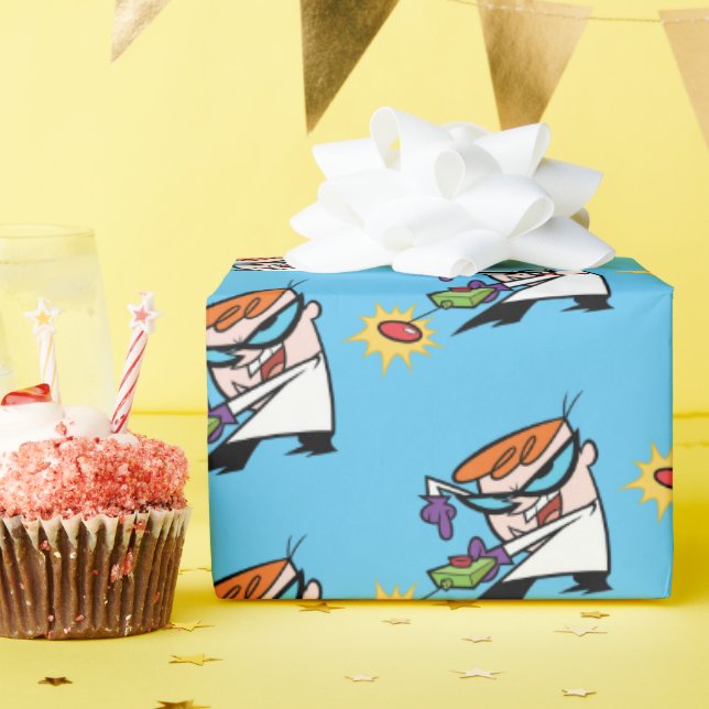Papel De Regalo Dexter con mando a distancia (Fiesta de cumpleaños )