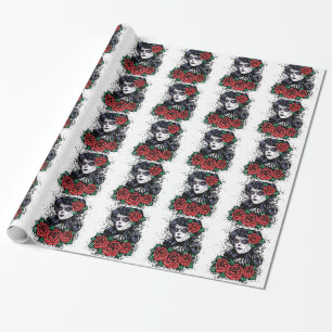 Papel De Regalo Día de chica muerto