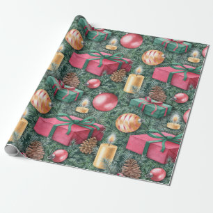 Papel De Regalo Día de fiesta del navidad - regalos bonitos de la