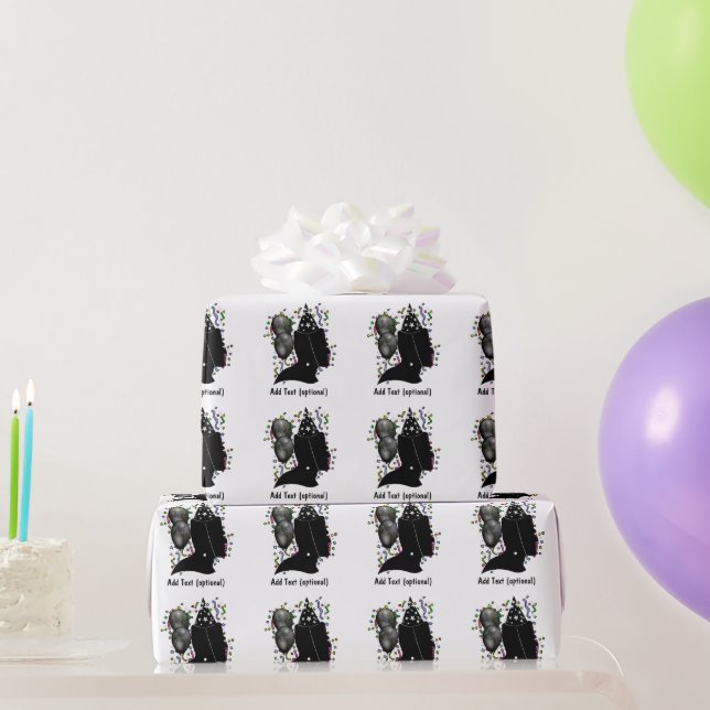 Papel De Regalo Día de Frankenstein (Regalos de fiesta)