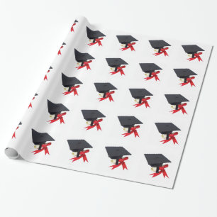 Papel De Regalo Día de graduación por el blanco de Janz