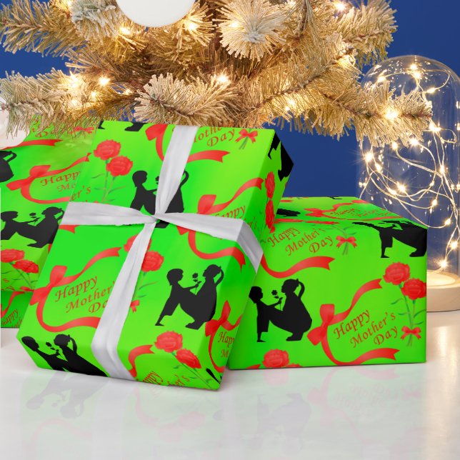 Papel De Regalo Día de la madre (Vacaciones)