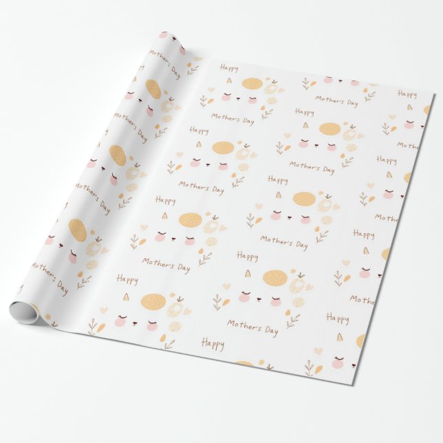Papel De Regalo Día de la Madre (Desenrollado)