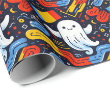 Día de las Brujas Fantasma colores de la bandera r