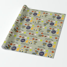 Papel De Regalo Día de los Padres Cuitos y Adorables