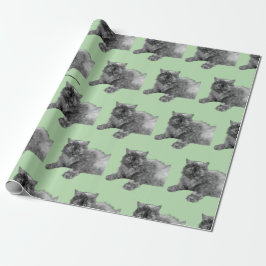 Papel De Regalo Día de Respetar a tu Gato de RoseWrites